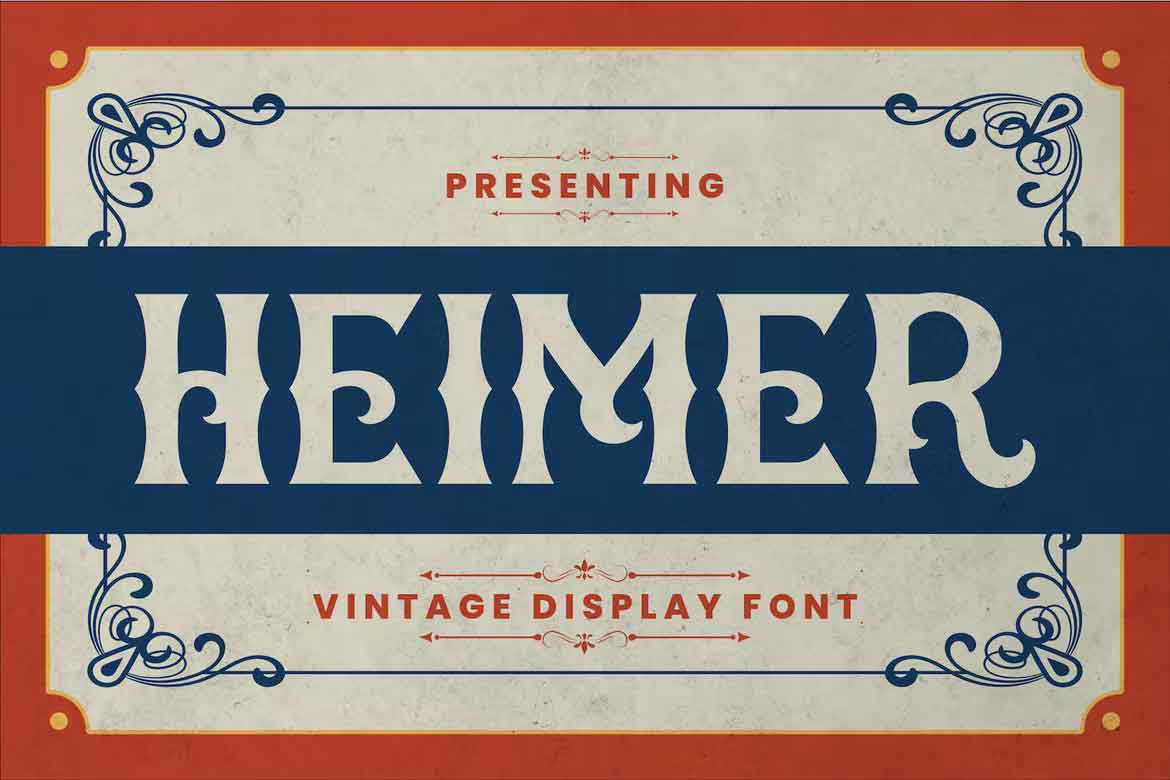 Heimer Font preview